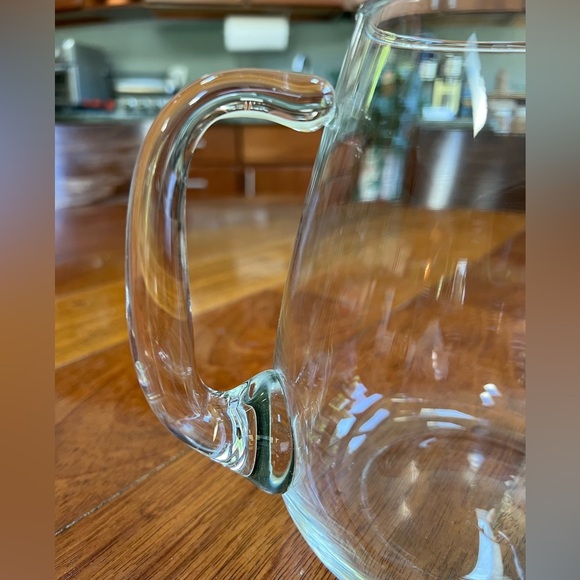 Vintage Blown Glass Pitcher - Picture 6 of 9